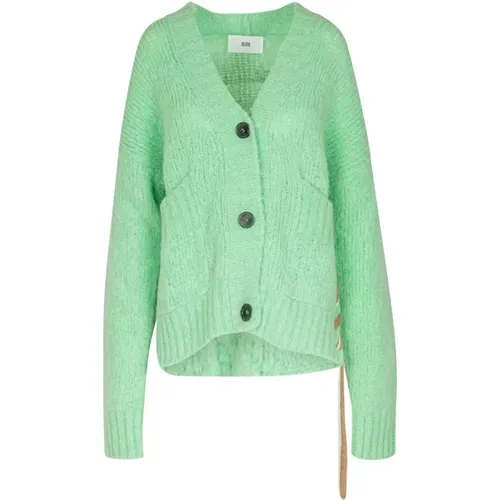 Knitwear > Cardigans - - Solotre - Modalova