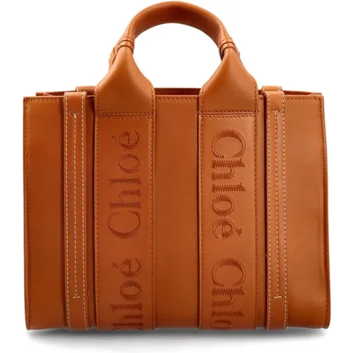 Chloé - Bags > Tote Bags - Brown - Chloé - Modalova