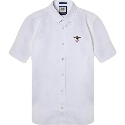 Shirts > Short Sleeve Shirts - - aeronautica militare - Modalova