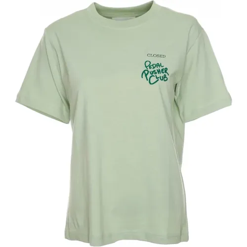 Closed - Tops > T-Shirts - Green - closed - Modalova