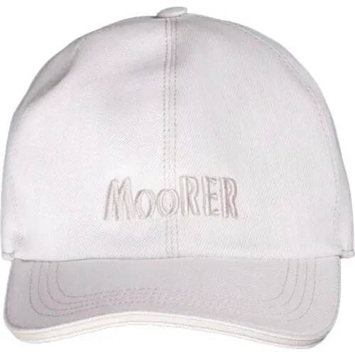 Accessories > Hats > Caps - - Moorer - Modalova