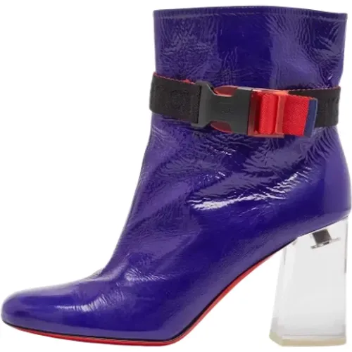 Pre-owned > Pre-owned Shoes > Pre-owned Boots - - Christian Louboutin Pre-owned - Modalova