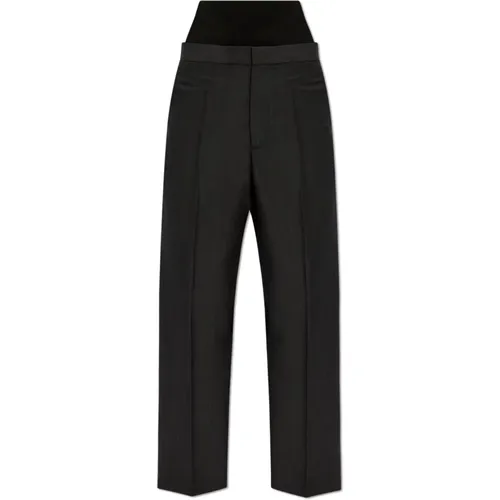 Trousers > Wide Trousers - - Alaïa - Modalova