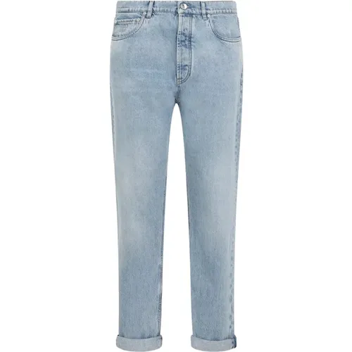 Jeans > Straight Jeans - - BRUNELLO CUCINELLI - Modalova