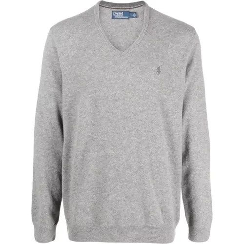 Knitwear > V-neck Knitwear - - Polo Ralph Lauren - Modalova