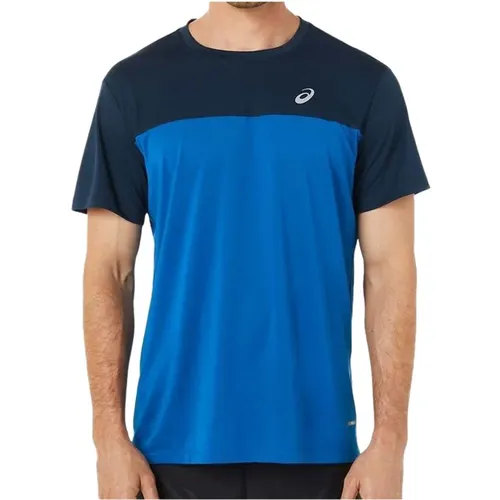 Asics - Tops > T-Shirts - Blue - ASICS - Modalova