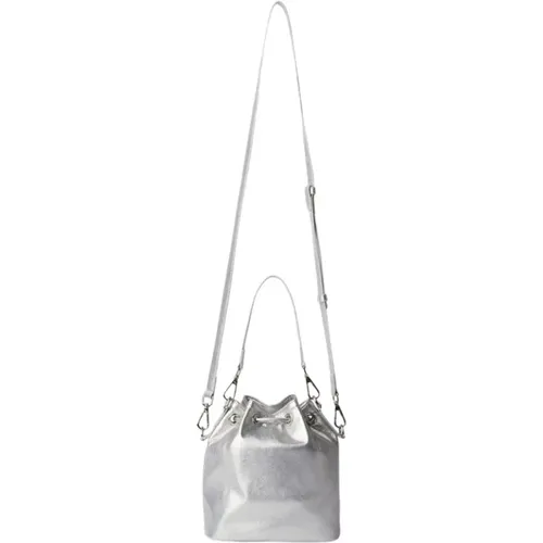 Msgm - Bags > Bucket Bags - Gray - Msgm - Modalova