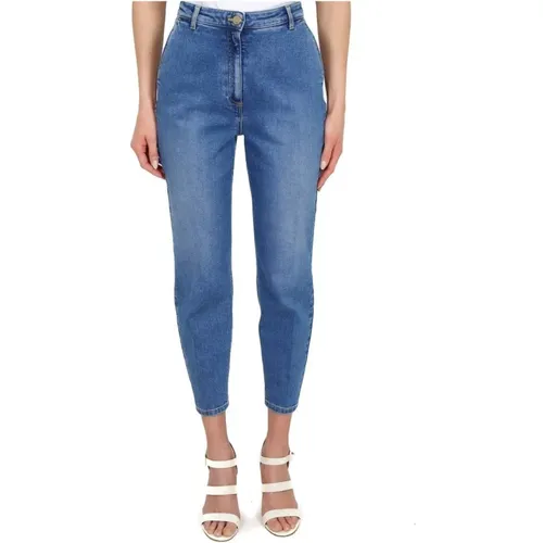 Jeans > Slim-fit Jeans - - Elisabetta Franchi - Modalova