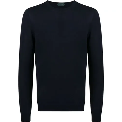 Knitwear > Round-neck Knitwear - - Zanone - Modalova