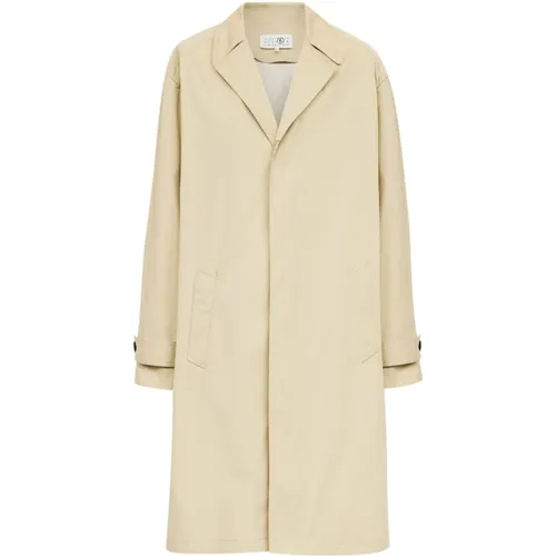 Coats > Single-Breasted Coats - - MM6 Maison Margiela - Modalova