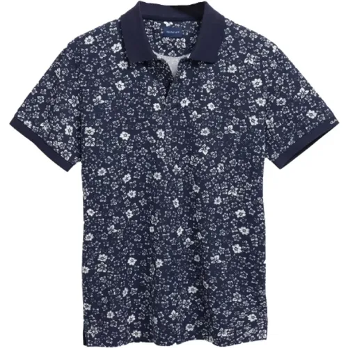 Gant - Tops > Polo Shirts - Blue - Gant - Modalova