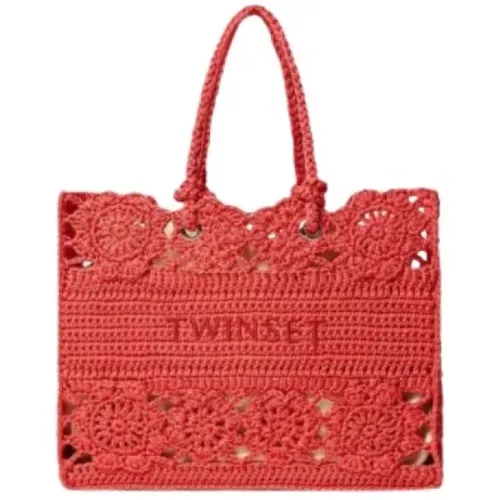 Twinset - Bags > Tote Bags - Red - Twinset - Modalova