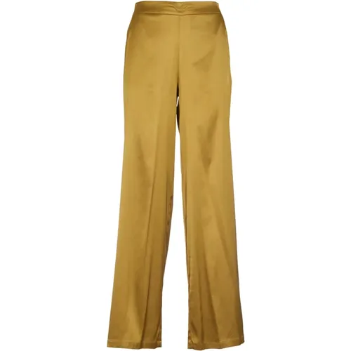 Trousers > Wide Trousers - - Attic and Barn - Modalova