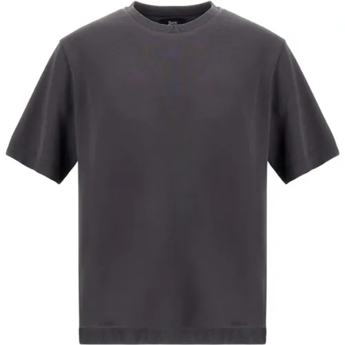 Herno - Tops > T-Shirts - Gray - Herno - Modalova