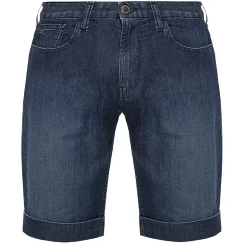 Shorts > Denim Shorts - - Emporio Armani - Modalova