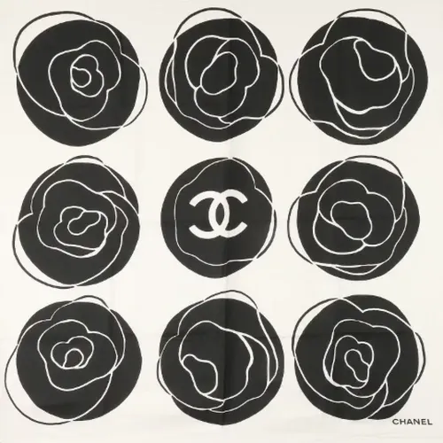 Pre-owned > Pre-owned Accessories > Pre-owned Scarves - - Chanel Vintage - Modalova