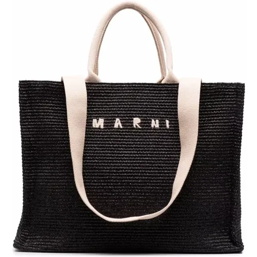 Marni - Bags > Tote Bags - Black - Marni - Modalova