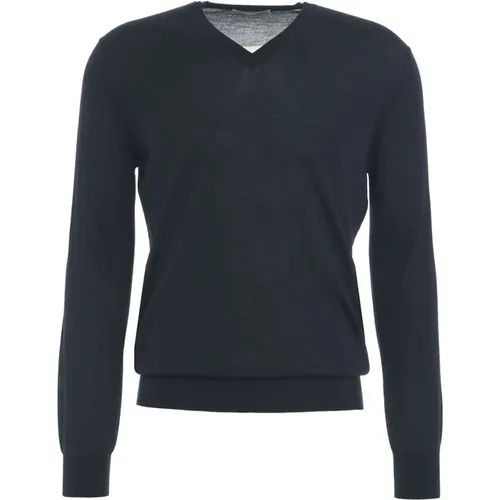 Knitwear > V-neck Knitwear - - Kangra - Modalova