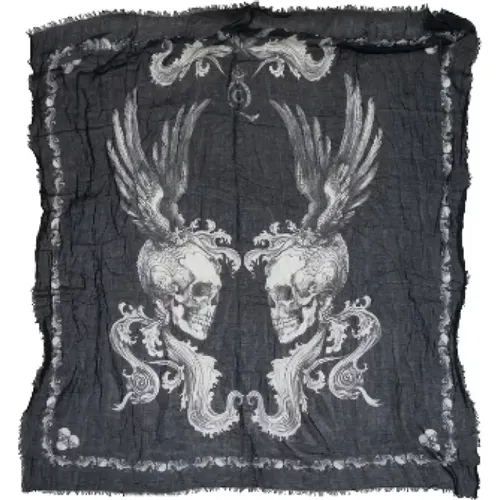 Pre-owned > Pre-owned Accessories > Pre-owned Scarves - - Alexander McQueen Pre-owned - Modalova