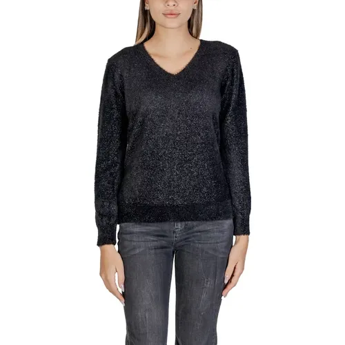 Knitwear > V-neck Knitwear - - Sandro Ferrone - Modalova