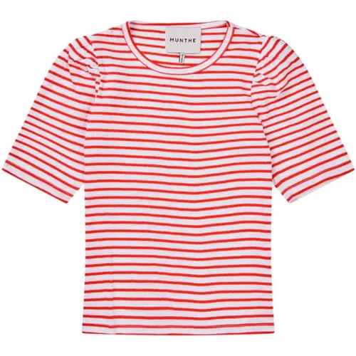 Munthe - Tops > T-Shirts - Red - Munthe - Modalova