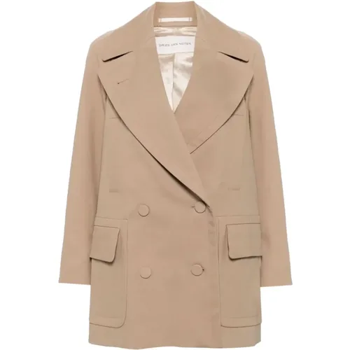 Coats > Double-Breasted Coats - - Dries Van Noten - Modalova