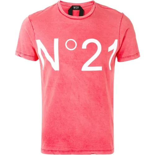 N21 - Tops > T-Shirts - Red - N21 - Modalova