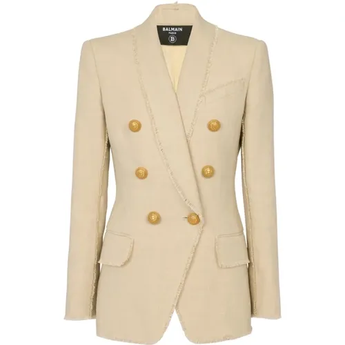 Jackets > Blazers - - Balmain - Modalova