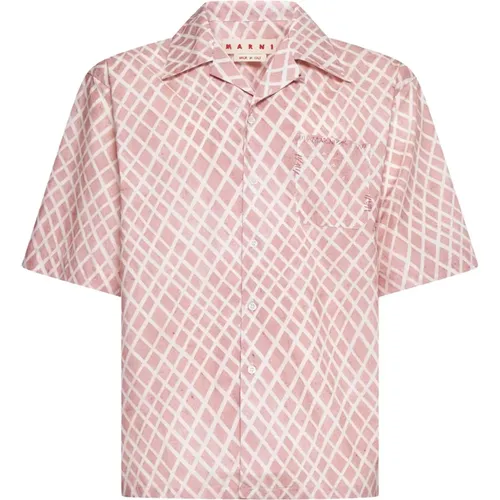 Shirts > Short Sleeve Shirts - - Marni - Modalova