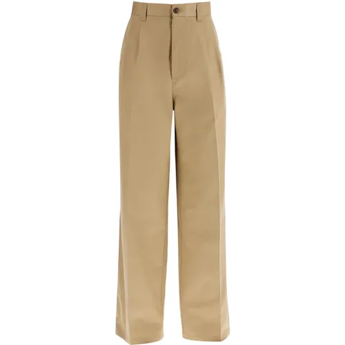 Trousers > Wide Trousers - - Maison Margiela - Modalova