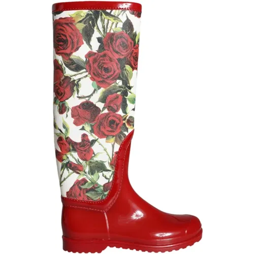 Shoes > Boots > Rain Boots - - Dolce & Gabbana - Modalova