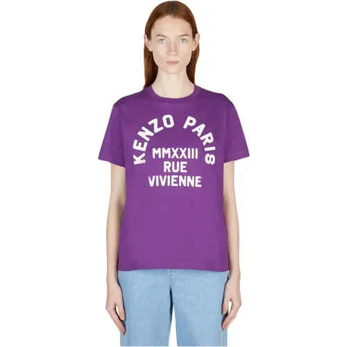 Kenzo - Tops > T-Shirts - Purple - Kenzo - Modalova