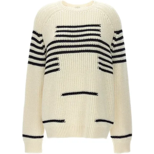 Knitwear > Round-neck Knitwear - - Loewe - Modalova