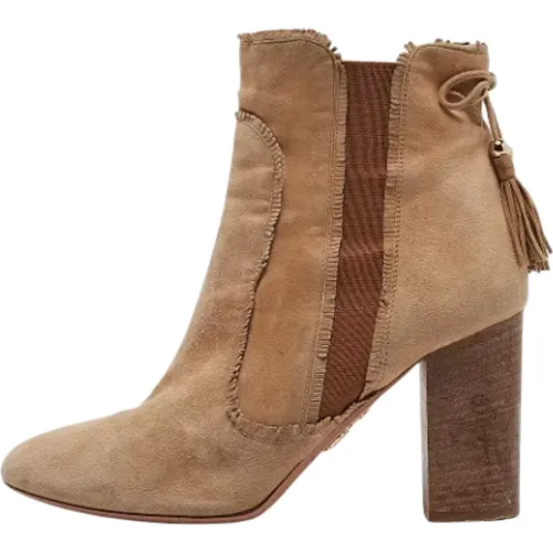 Pre-owned > Pre-owned Shoes > Pre-owned Boots - - Aquazzura Pre-owned - Modalova