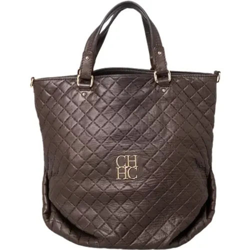 Pre-owned > Pre-owned Bags > Pre-owned Tote Bags - - Carolina Herrera Pre-owned - Modalova