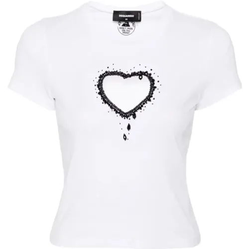 Tops > T-Shirts - - Dsquared2 - Modalova