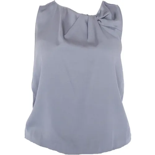 Tops > Sleeveless Tops - - Armani - Modalova