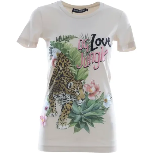 Tops > T-Shirts - - Dolce & Gabbana - Modalova