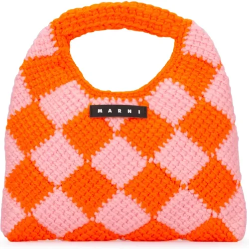 Marni - Bags > Handbags - Orange - Marni - Modalova