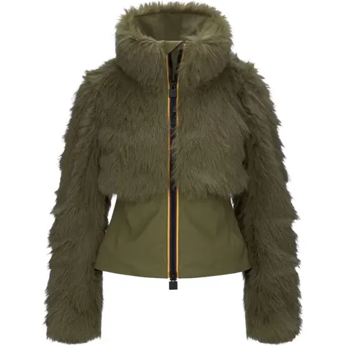 Jackets > Faux Fur & Shearling Jackets - - K-way - Modalova