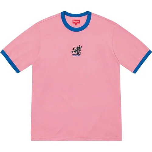 Supreme - Tops > T-Shirts - Pink - Supreme - Modalova