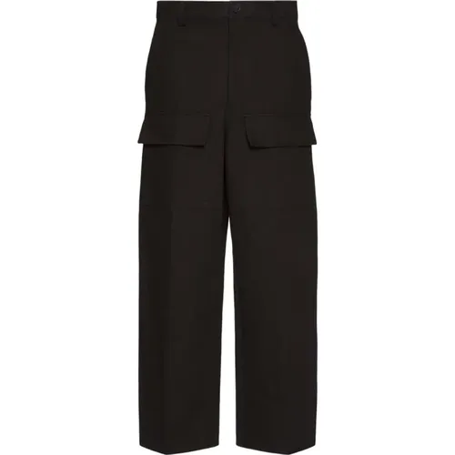 Trousers > Straight Trousers - - Valentino Garavani - Modalova