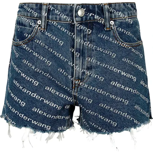 Shorts > Denim Shorts - - alexander wang - Modalova