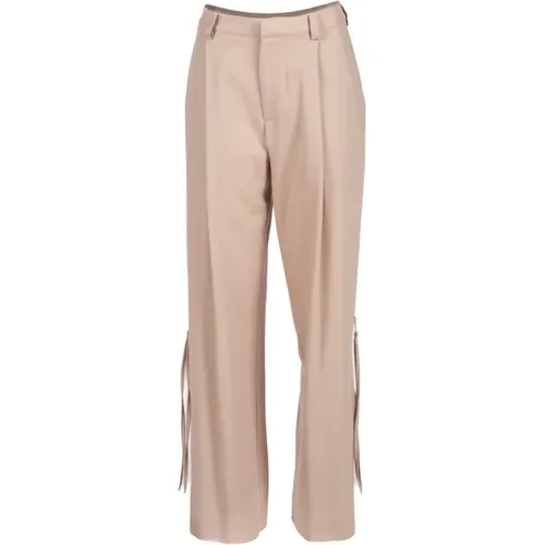 Trousers > Tapered Trousers - - Semicouture - Modalova