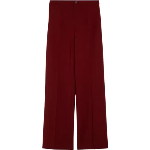 Trousers > Straight Trousers - - Loulou Studio - Modalova