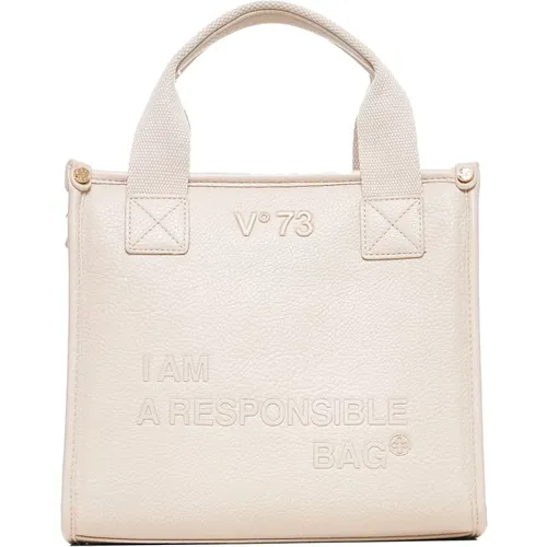 V73 - Bags > Handbags - Beige - V73 - Modalova