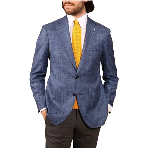 Suits > Formal Blazers - - Luigi Bianchi Mantova - Modalova