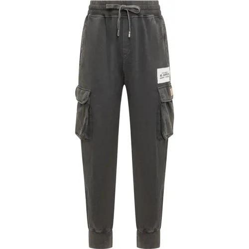 Trousers > Sweatpants - - Dolce & Gabbana - Modalova