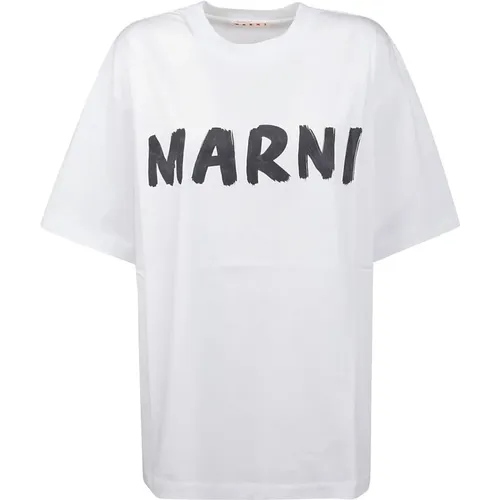 Marni - Tops > T-Shirts - White - Marni - Modalova