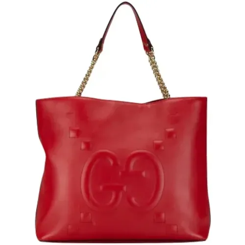 Pre-owned > Pre-owned Bags > Pre-owned Tote Bags - - Gucci Vintage - Modalova